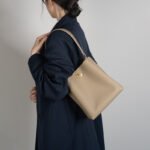 Large Leather Bucket Tote