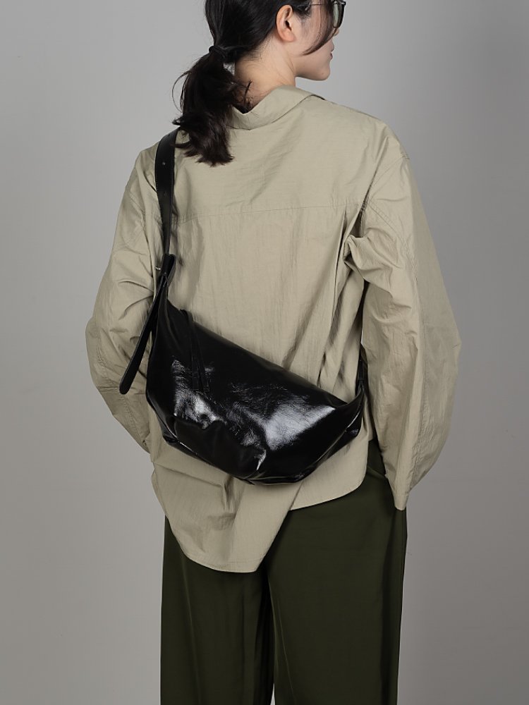 Slouchy Leather Hobo Bag