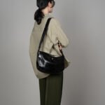 Multi-Pocket Leather Shoulder Bag